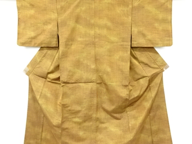JAPANESE KIMONO / VINTAGE HITOE KIMONO / TSUMUGI / BOKASHI PATTERN 